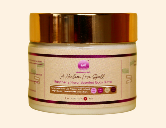 A Harlem Love Spell Raspberry Floral Scented Body Butter - Travel Size (2oz)