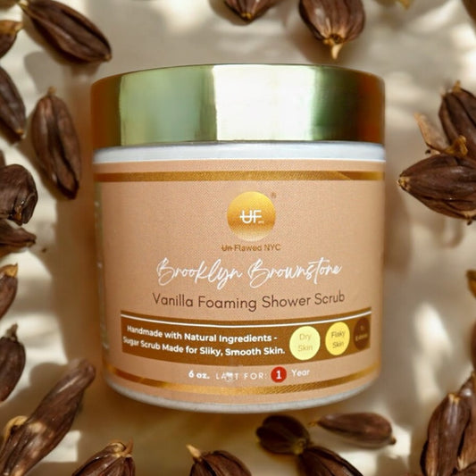 Brooklyn Brownstone Vanilla Foaming Shower Scrub