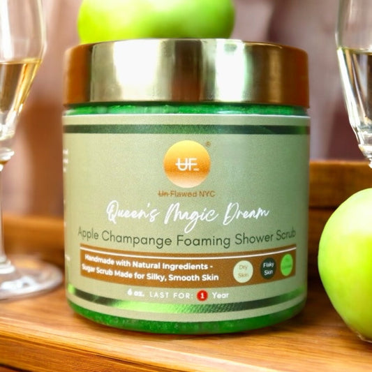 Queen's Magic Dream Apple Champagne Foaming Shower Scrub